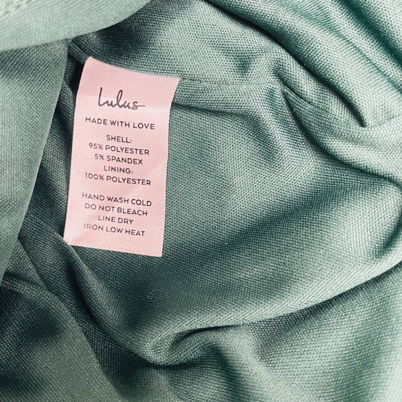 Lulu's Song of Love Hunter Green Off-the-Shoulder Maxi Dress - Picture 4 of 9